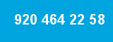 920 464 22 58 920 464 22 58